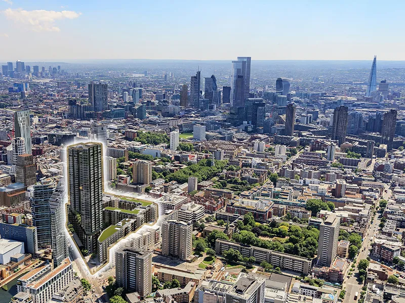buy apartment in valencia tower - 250 city road down - Islington EC1V 2QQ - uk