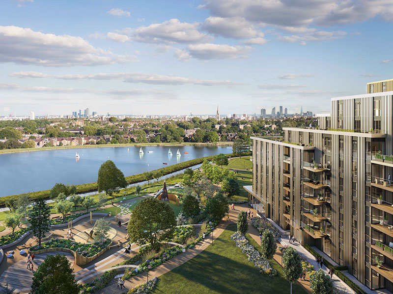 buy luxury apartments in woodberry down finsbury-park uk